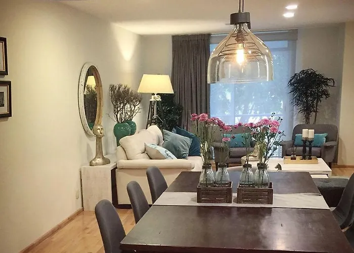 In The Vibrant Part Of Cdmx Apartment